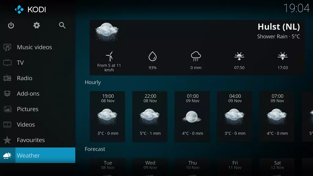 Kodi Tangkapan skrin 1