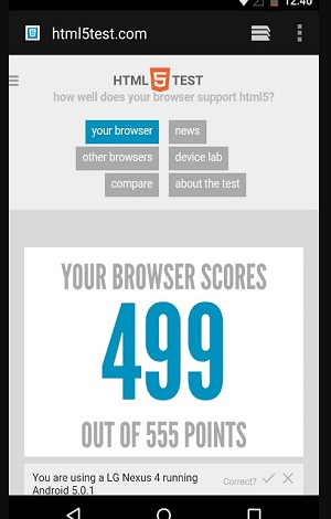 Android System WebView Beta Capture d'écran 0