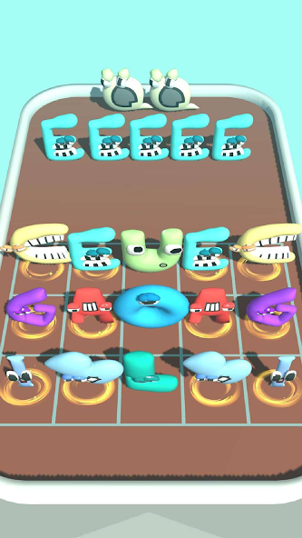Merge Alphabet: Lord Run Mod スクリーンショット 0