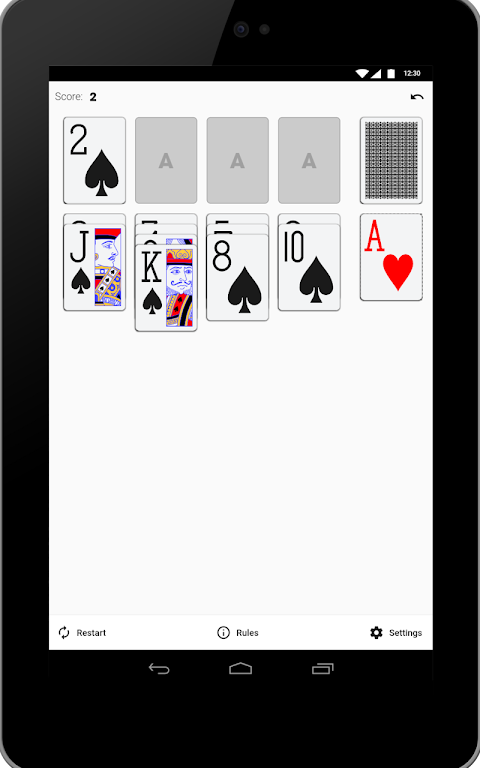 Sir Tommy Solitaire Скриншот 2