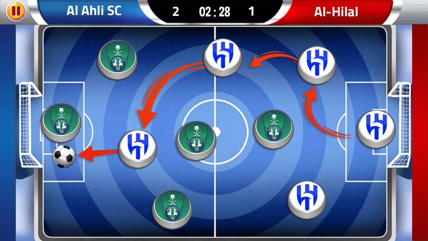 Schermata لعبة الدوري السعودي 1