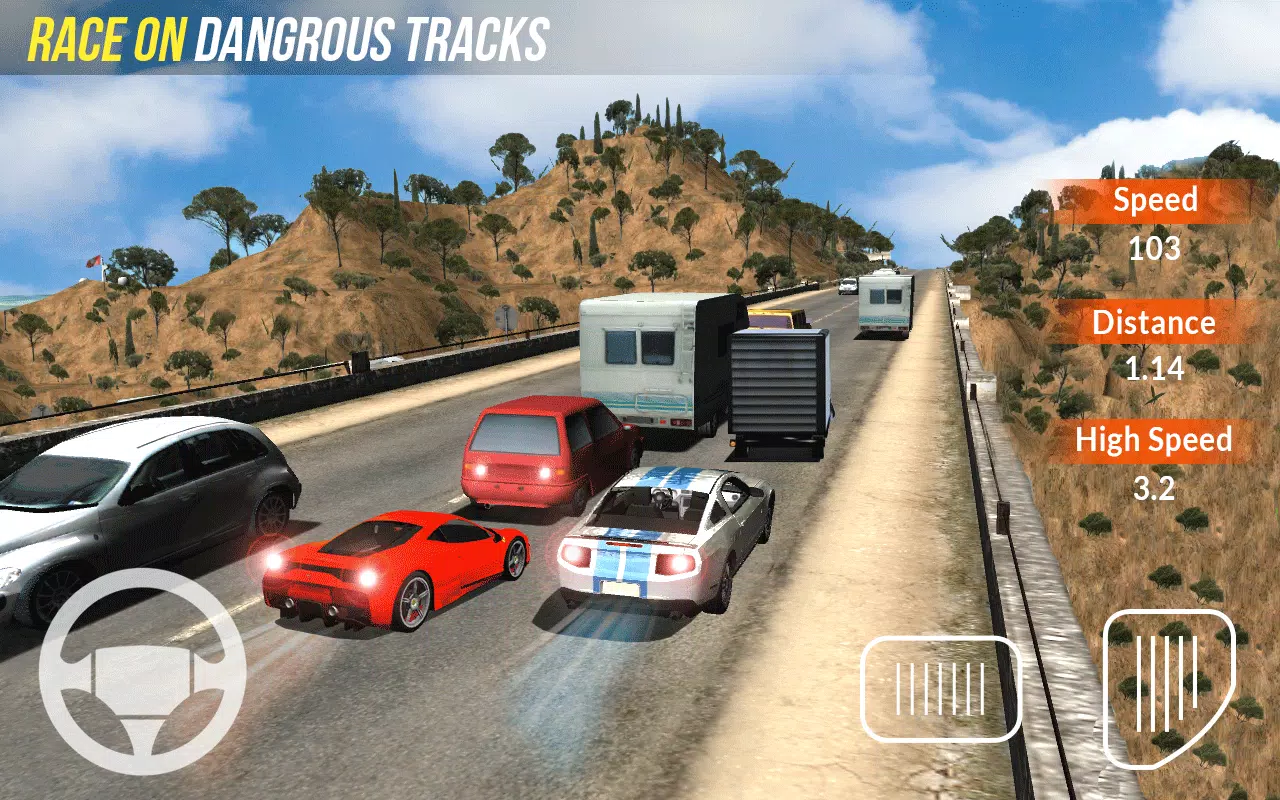 Traffic  Racing  Nation:  Traffic  Racer  Driving ဖန်သားပြင်ဓာတ်ပုံ 1