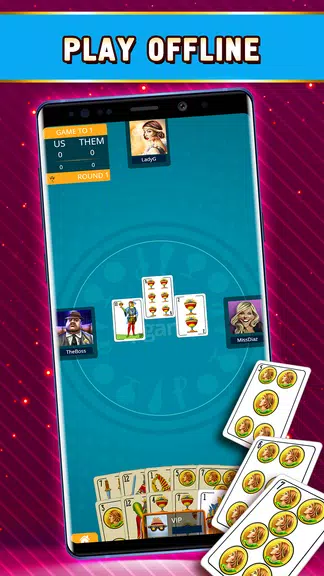 Tute Offline - Card Game Ekran Görüntüsü 3