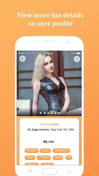 Kinky Dating App for BDSM, Kink & Fetish Ảnh chụp màn hình 2