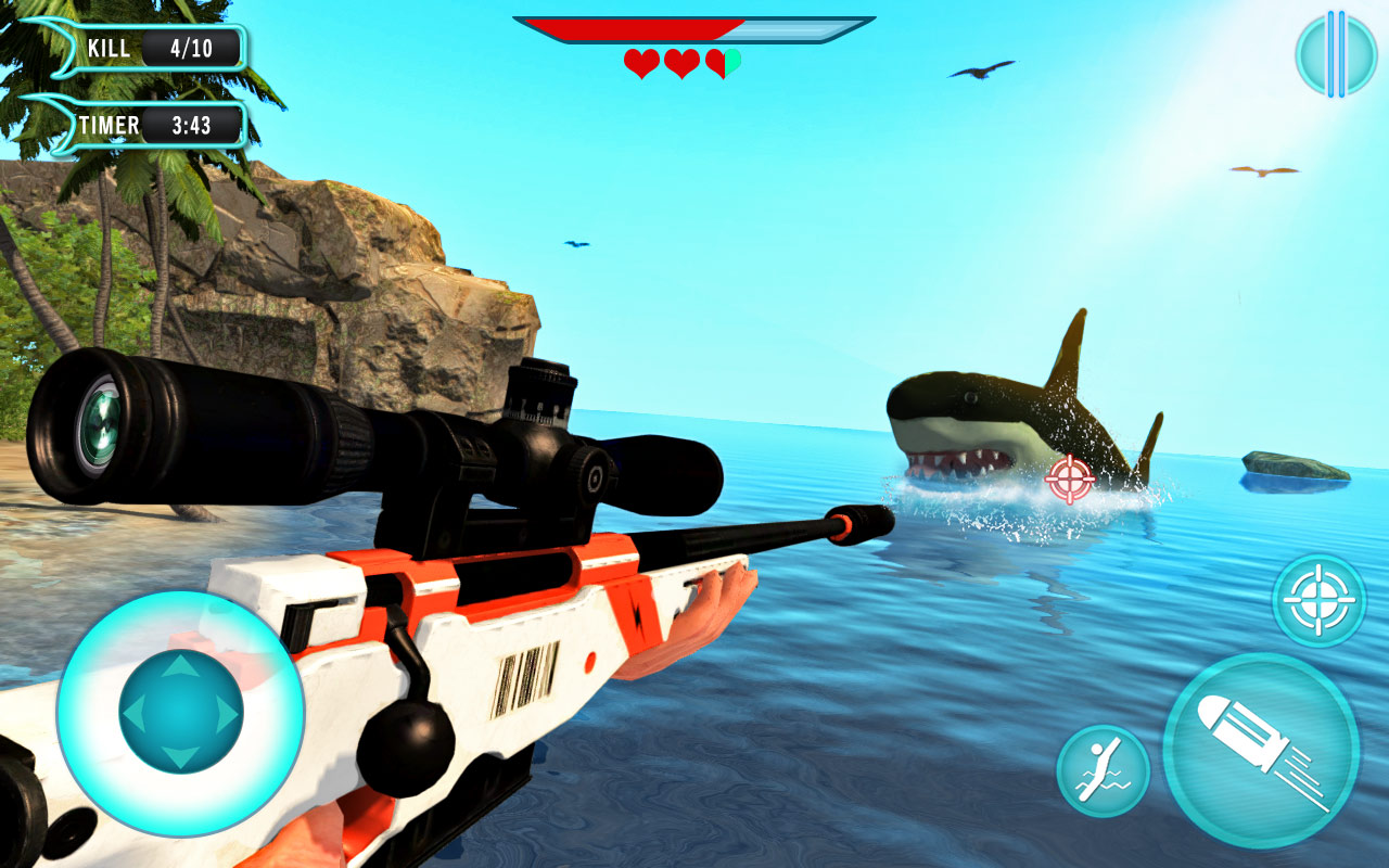 Hunt Wild Shark Simulator 스크린샷 1