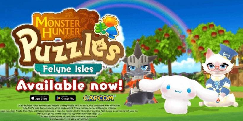 Cinnamoroll tham gia các câu đố của Monster Hunter: Felyne Isles hợp tác Sanrio