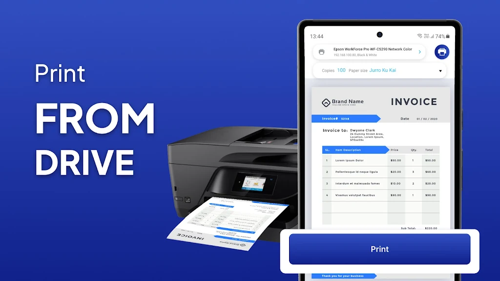 Mobile Printer: Print & Scan Скриншот 2