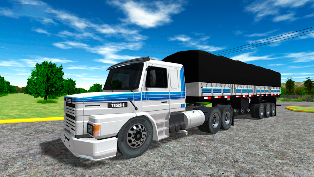 Truck Sim Brasil スクリーンショット 0