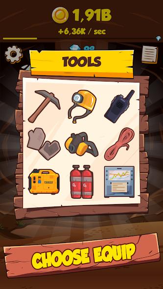 Idle Miner Clicker: Tap Tycoon Mod应用截图第3张