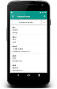 Kamus Bahasa Korea Offline Captura de tela 1