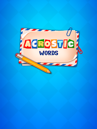 Acrostic Words: Crossword Game Capture d'écran 3