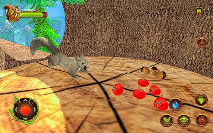 Forest Wild Squirrel Simulator स्क्रीनशॉट 3