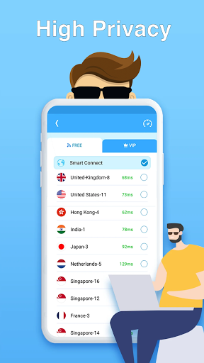 Super Master VPN Secure Proxy स्क्रीनशॉट 3