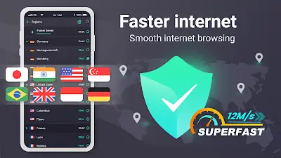 Touch VPN - Fast Wifi Security स्क्रीनशॉट 0