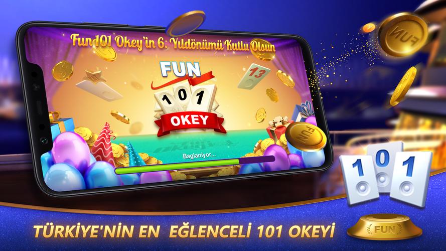 Fun 101 Okey® 스크린샷 3