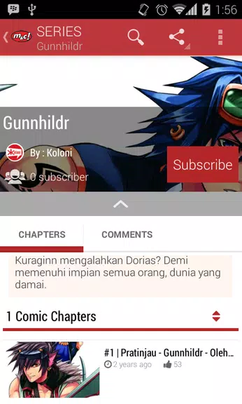 M&C! Digital Comics Captura de pantalla 3