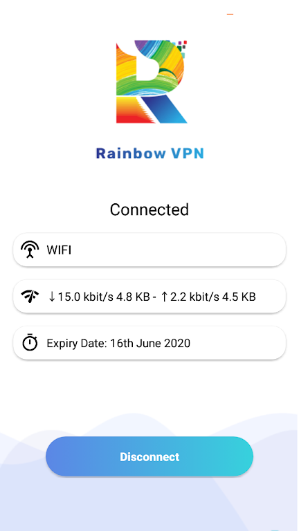 Rainbow VPN Captura de pantalla 1