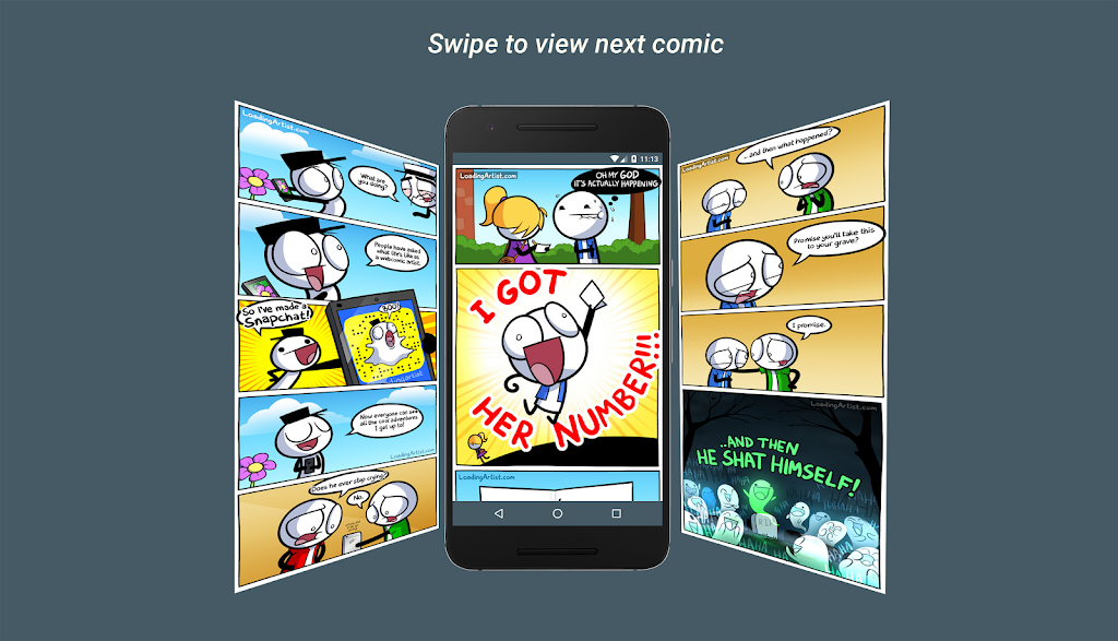 Comicup -Loading Artist Client Schermafbeelding 1