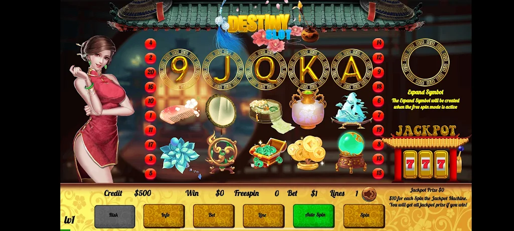 Schermata Jackpot Slots of Chinatown 1