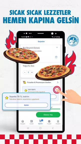 Domino's Pizza Turkey Tangkapan skrin 2