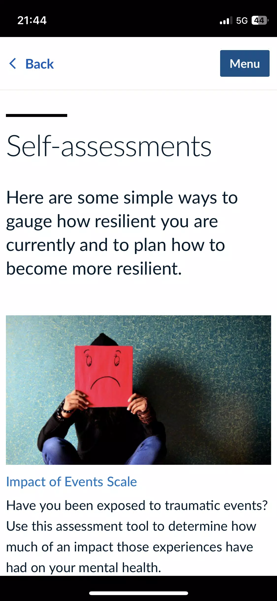 UNHCR Wellbeing應用截圖第0張