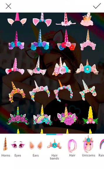 Unicorn Photo Editor Capture d'écran 1