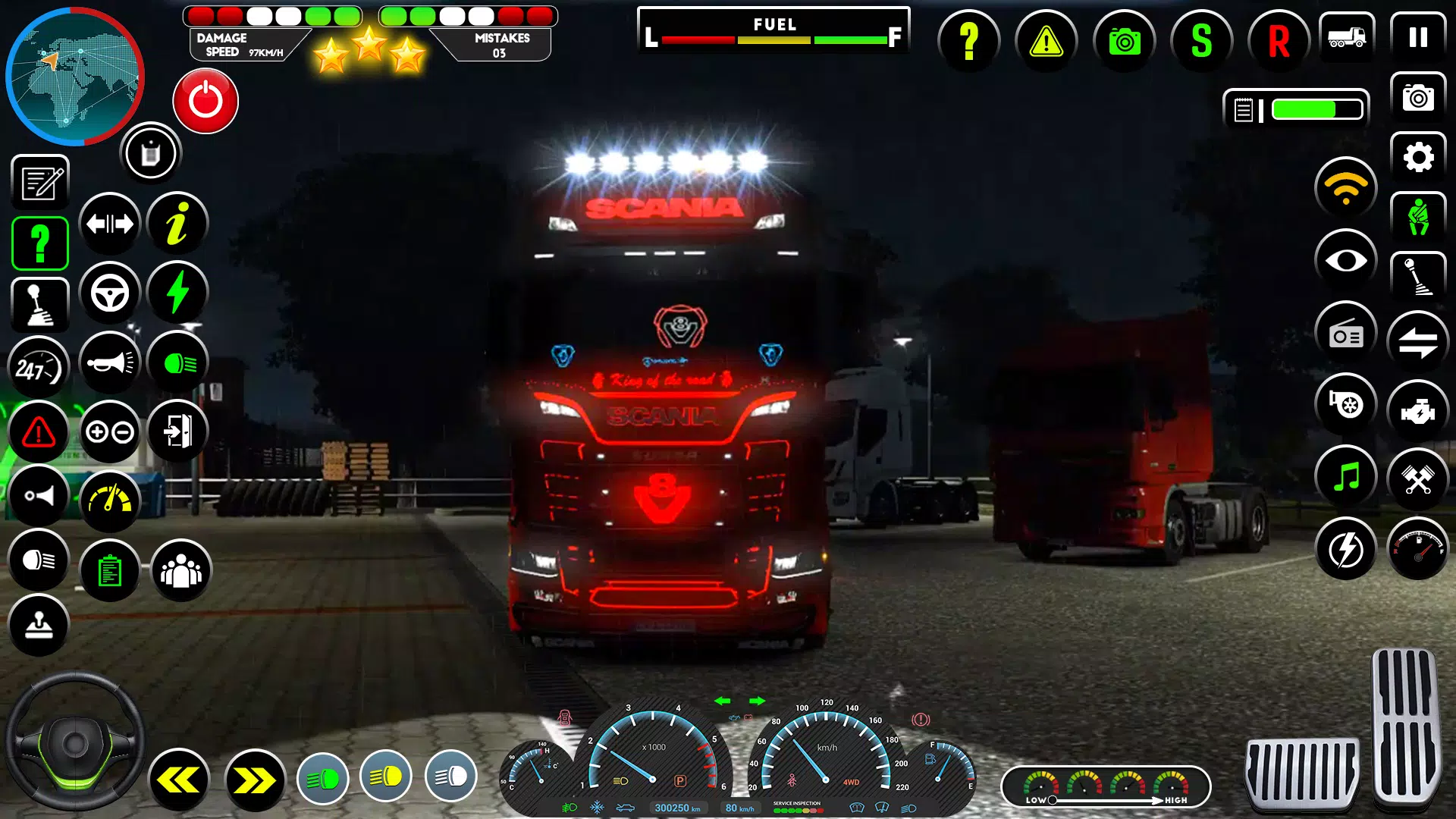 Euro Truck Driving Games Captura de tela 0