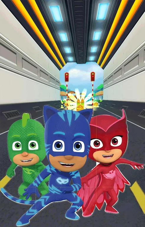 Super Pj Masks Runner Hero Tangkapan skrin 2