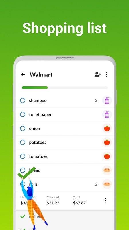 Shopping List - Listonic ภาพหน้าจอ 1