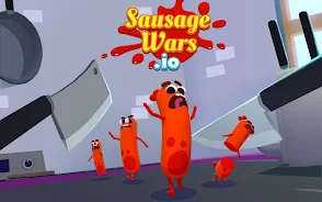 Sausage Wars.io Ekran Görüntüsü 3