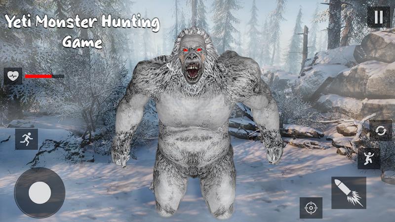 Bigfoot Yeti Hunt & Survival Screenshot 2