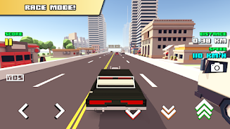 Blocky Car Racer - racing game স্ক্রিনশট 3