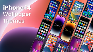 iPhone 14 Theme and Wallpapers Captura de tela 0