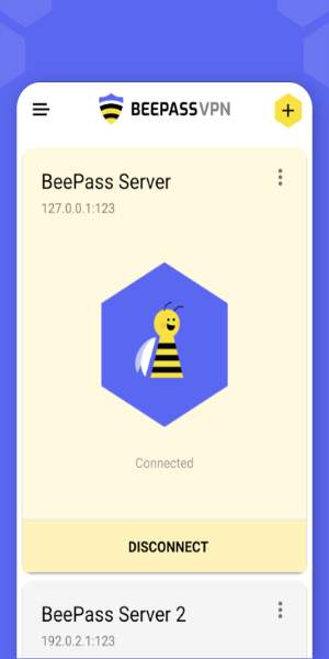 BeePass VPN: Easy & Secure Captura de tela 1