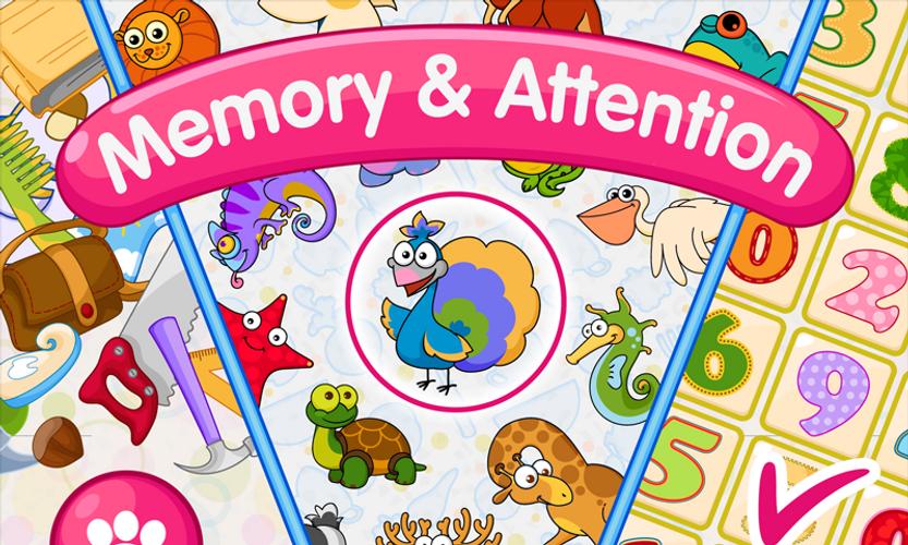Memory & Attention Training Captura de pantalla 0