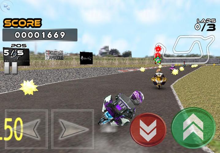 Pocket Bike Race ภาพหน้าจอ 1