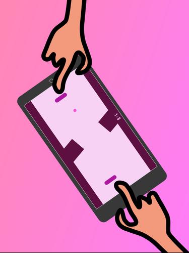 Pink Pong (Demo) Captura de pantalla 1