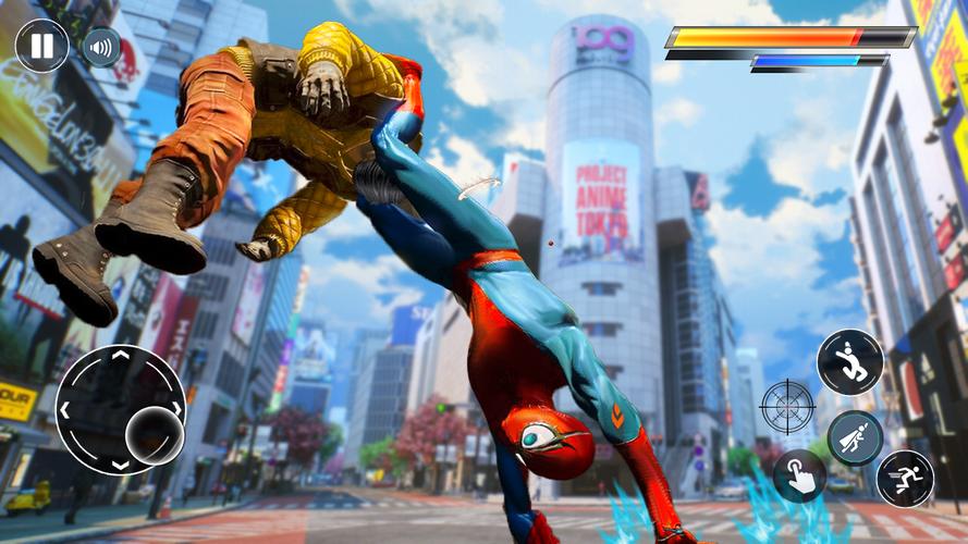 Spider Games :Epic Spider Hero ဖန်သားပြင်ဓာတ်ပုံ 0