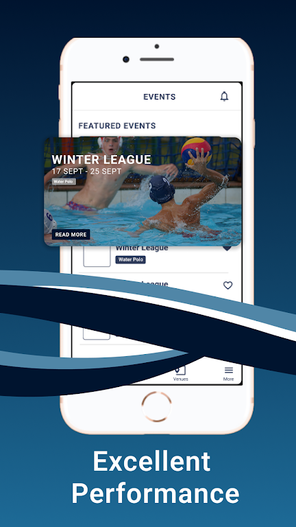 IH Sports App スクリーンショット 1