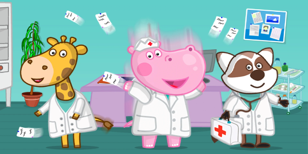 Hippo doctor: Kids hospital স্ক্রিনশট 2