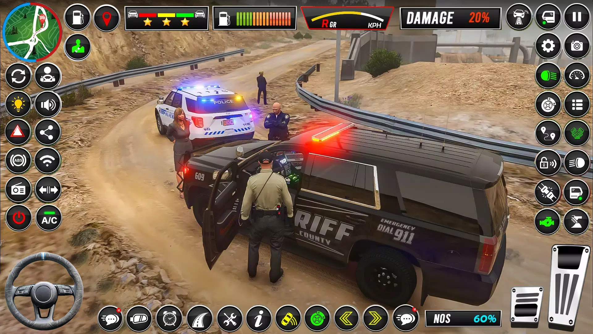 Police Simulator: Car Games ဖန်သားပြင်ဓာတ်ပုံ 0