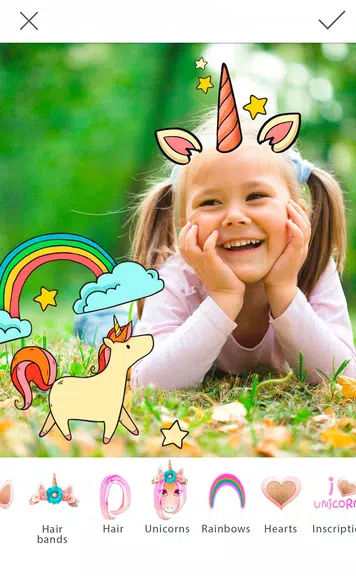 Unicorn Photo Editor Capture d'écran 3