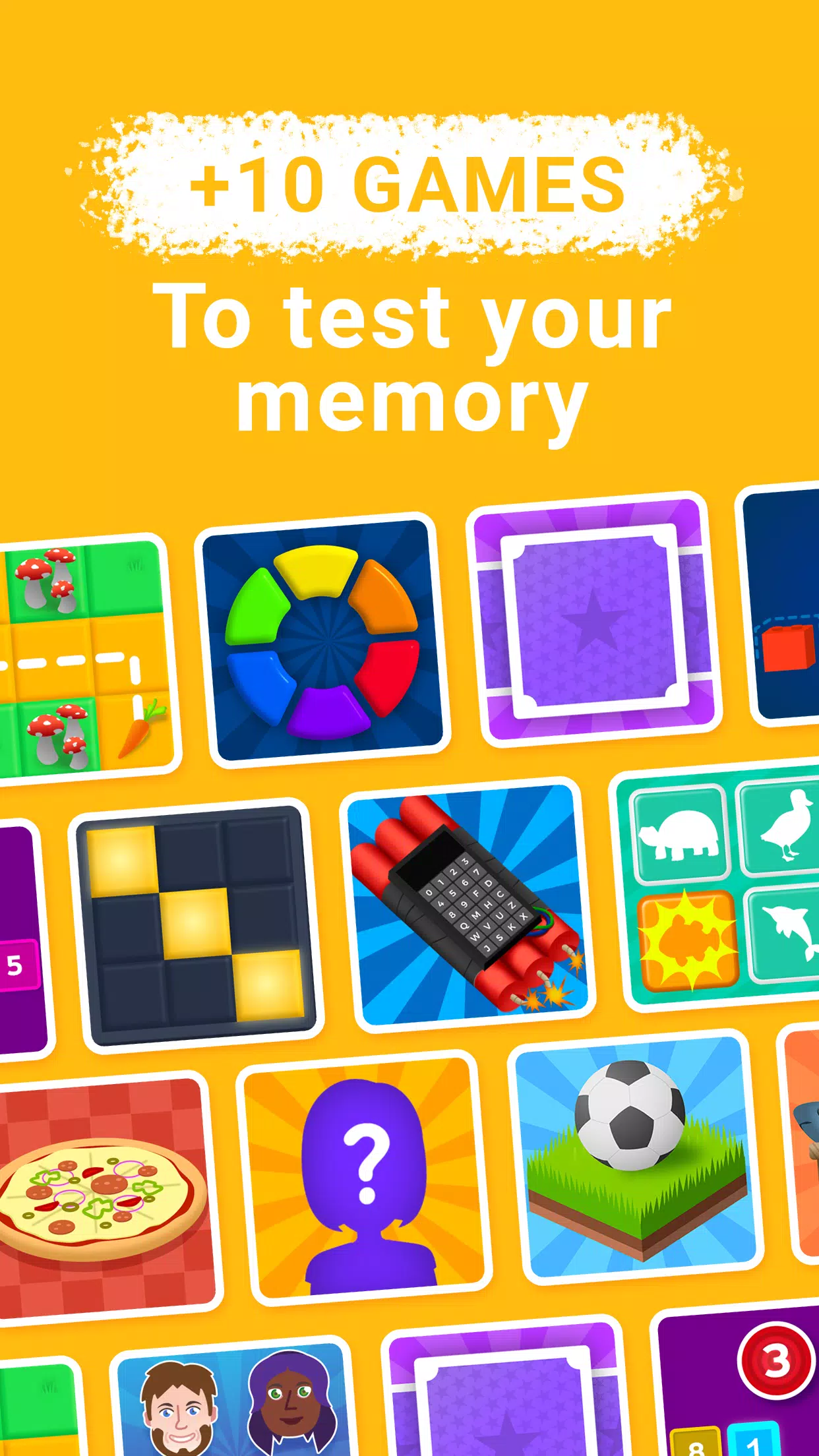 Train your Brain. Memory Games Screenshot 1