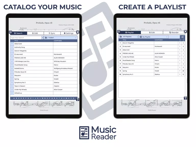 MusicReader Tangkapan skrin 2