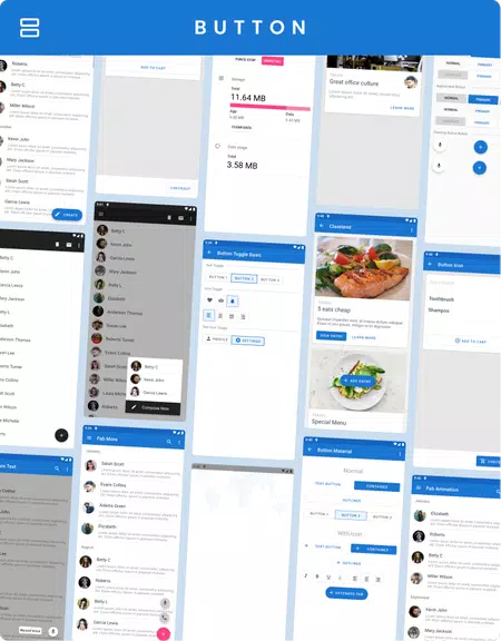 MaterialX - Material Design UI Captura de pantalla 1