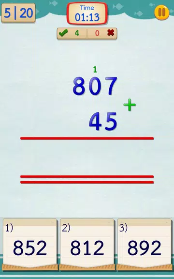 Math Fast Plus and Minus Captura de tela 2