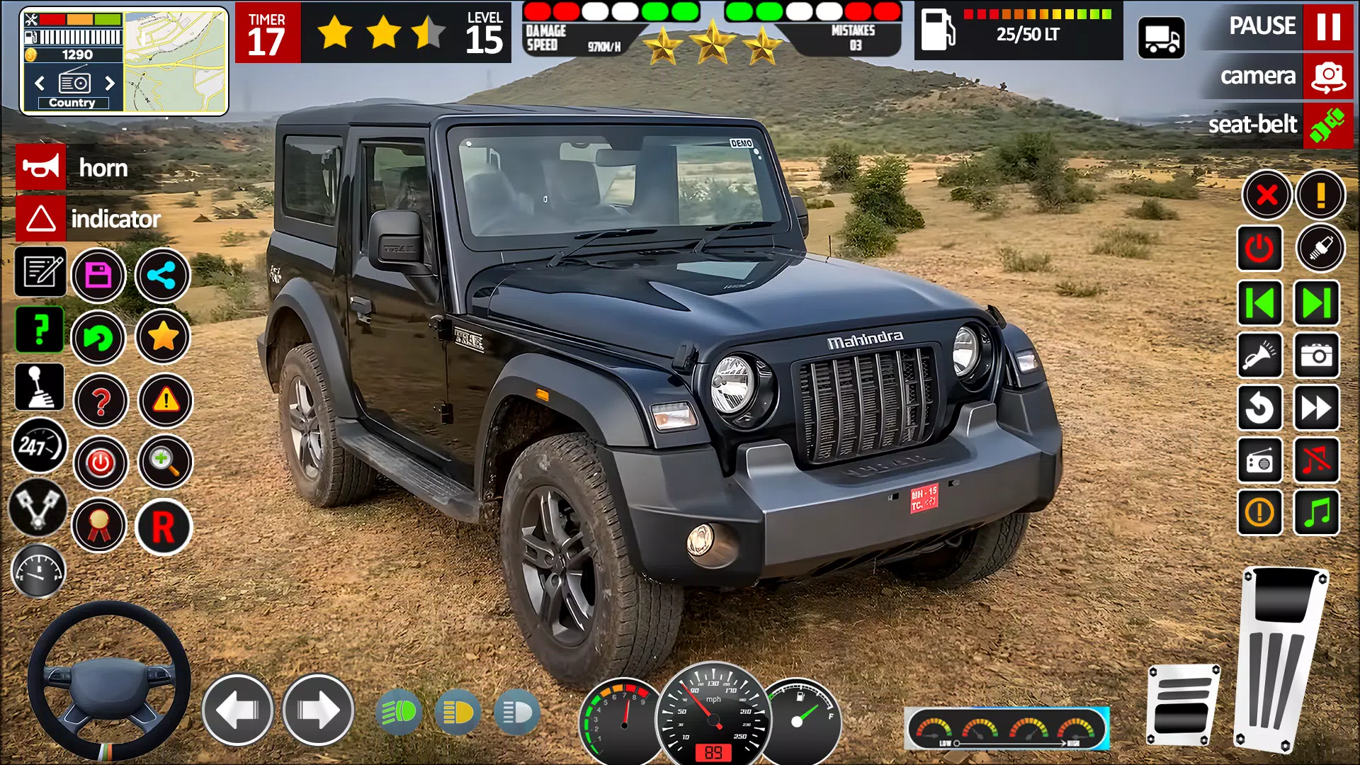 Jeep Driving Game 3d Simulator Tangkapan skrin 3