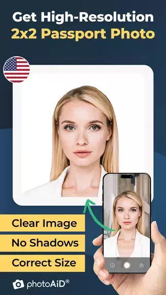 Passport Photo Maker & Editor Screenshot 0