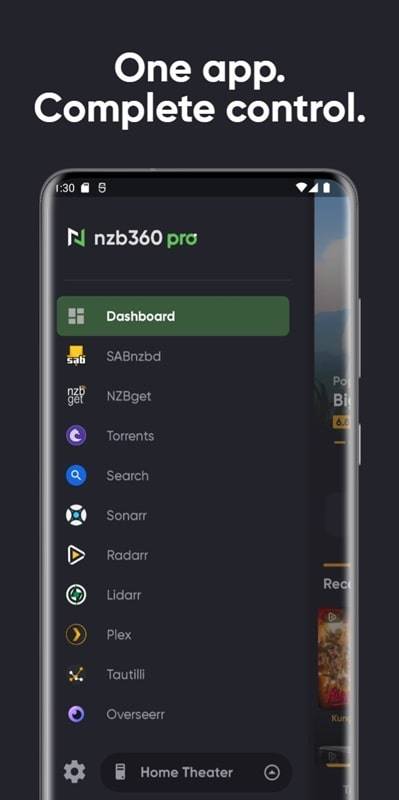 nzb360 - Sonarr / Radarr / SAB Captura de tela 2