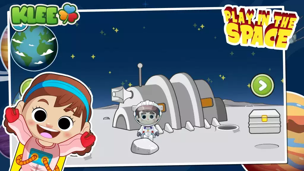 Play city SPACE Game for kids Zrzut ekranu 0